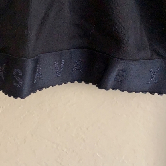 Savage X Fenty Pointelle Sleep Crop Top Size Medium - Picture 4 of 7